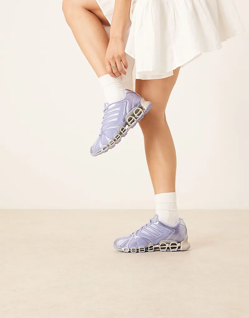 Кроссовки adidas Originals Mega Ghostride синего цвета — фото 3
