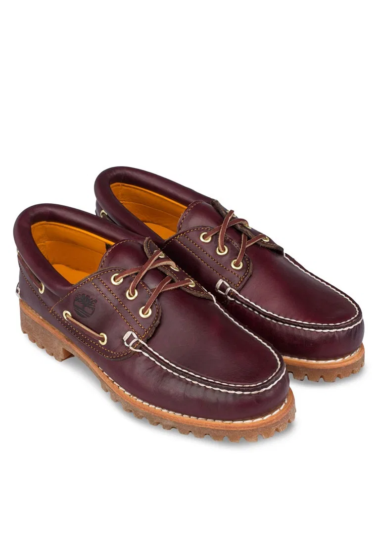 Ботинки мужские, 3-Eye Classic, Authentics Timberland, бордовый — фото 4