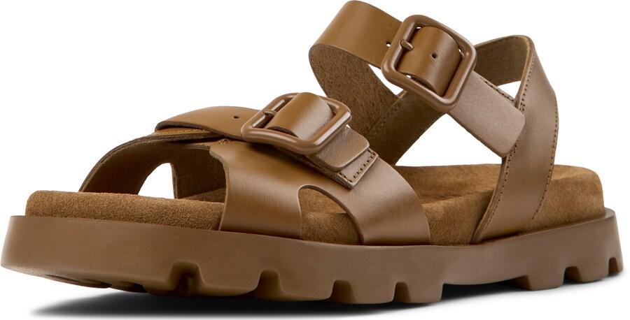 Сандалии с ремешками CAMPER Brutus, Brown