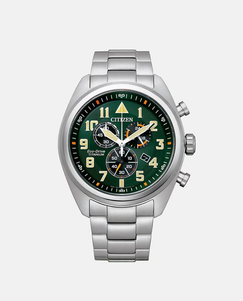 

Citizen Super Titanium AT2480-81X Стальные мужские часы, серебряный