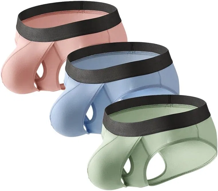 Трусы мужские дышащие, Colorful 5-3pc