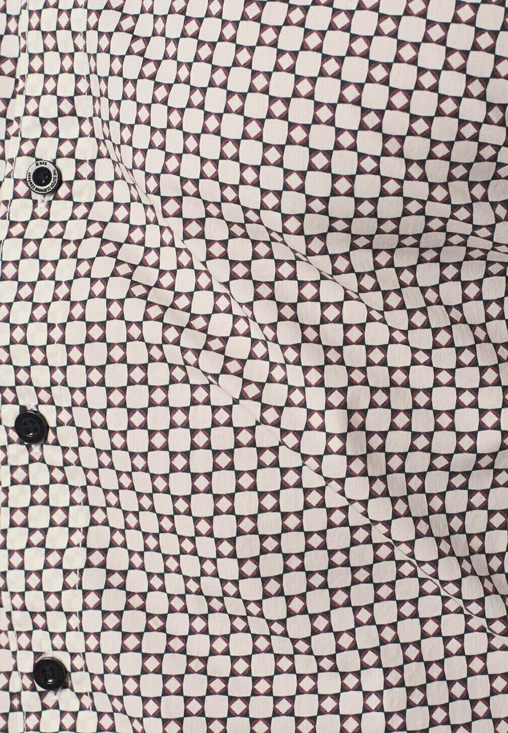 

Рубашка WITH GRAPHIC PATTERN STYLISH FOR WINTER NO EXCESS, белый