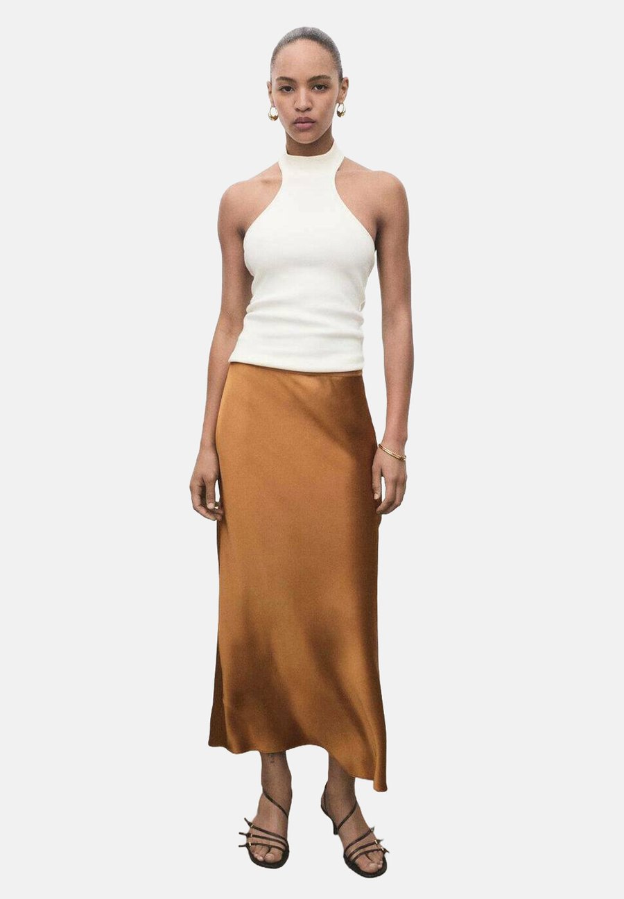 

Юбка Mango IROK, Cognac