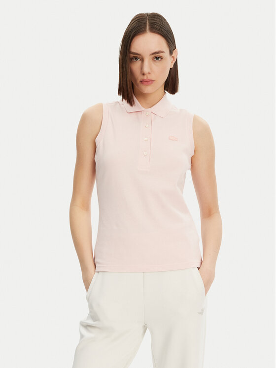 

Рубашка поло облегающего кроя PF5445 Lacoste, розовый