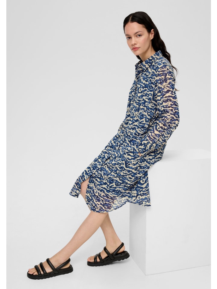 

Короткое платье s.Oliver Kleid kurz, синий