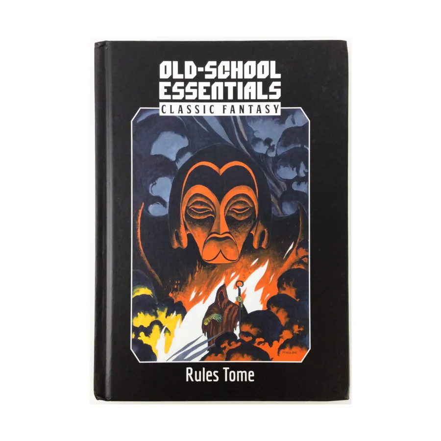 

Old-School Essentials - Rules Tome (1st Printing, Idol Face Cover), Old-School Essentials, твердый переплет