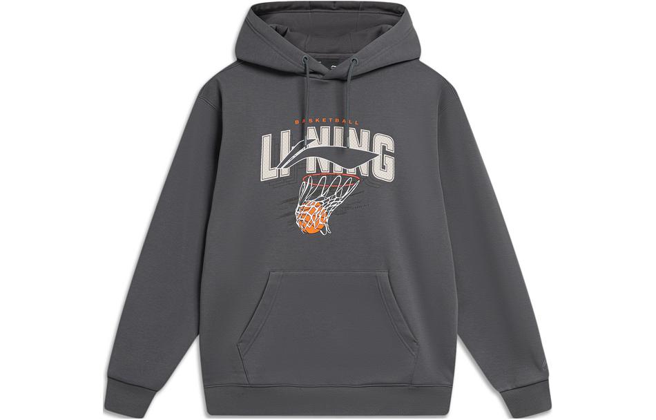 

Мужская толстовка LiNing Sports Fashion Collection, цвет «черная сосна серый»