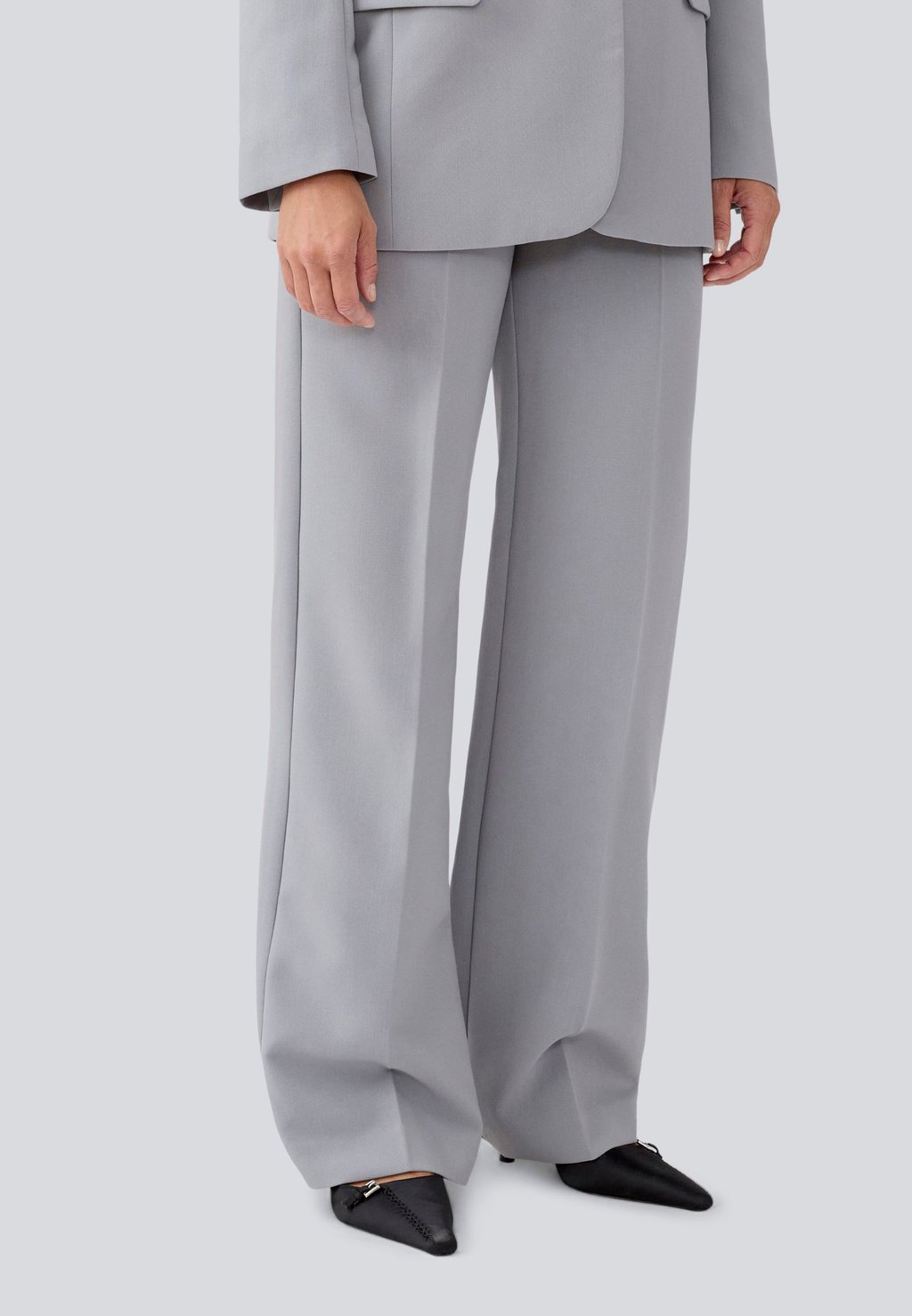 

Брюки GALE PANTS Modström, сине-серый