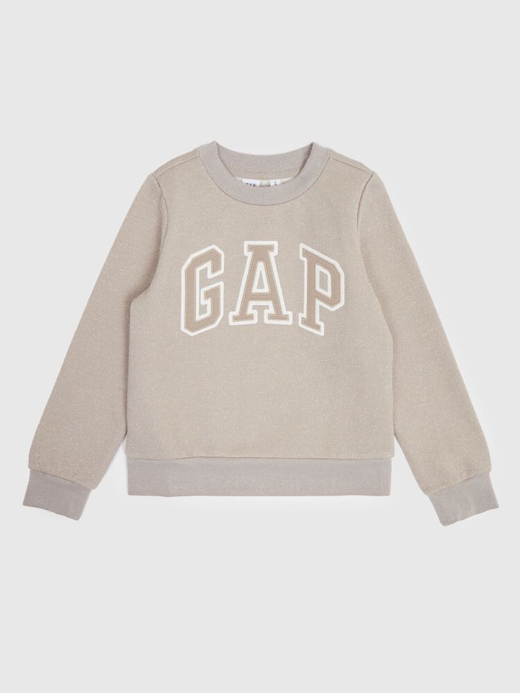 

Детская толстовка с логотипом Gap, бежевый