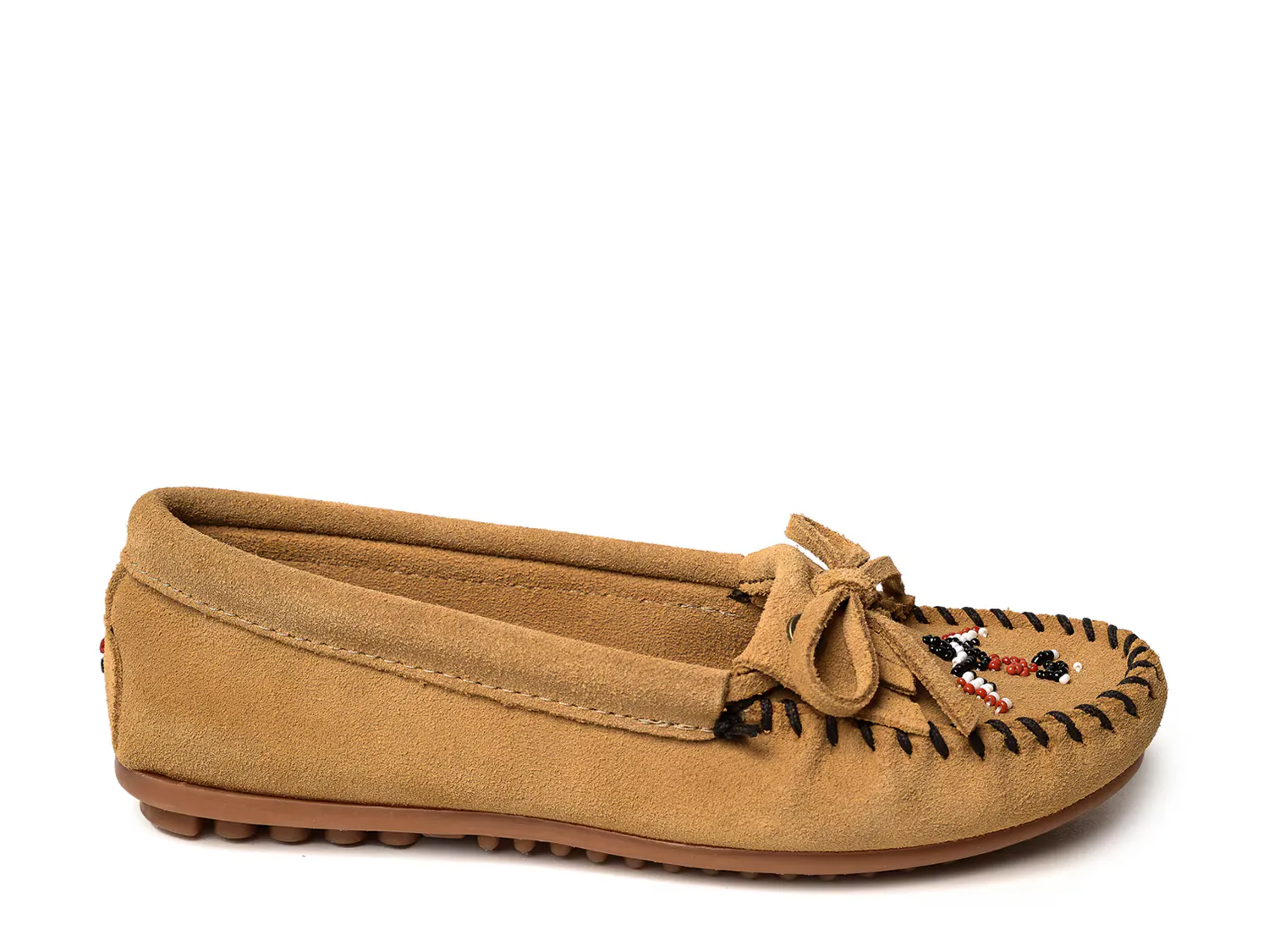 Балетки Thunderbird Animikii Moccasin Loafer Minnetonka, серо-коричневый — фото 4