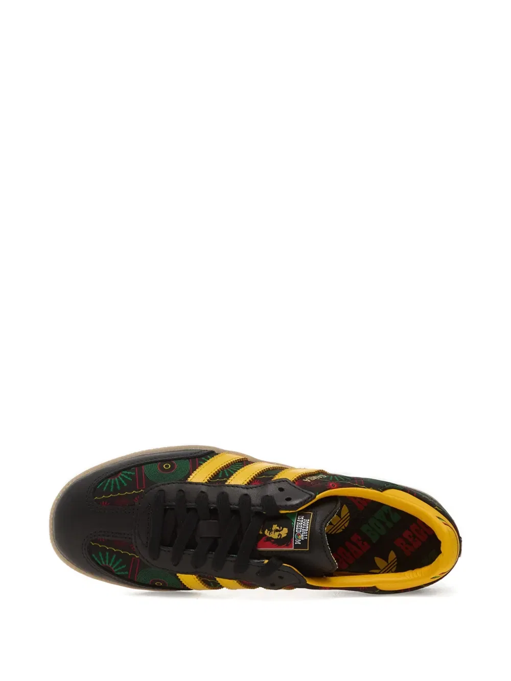 Кроссовки X Bob Marley Samba и кроссовки Adidas, черный — фото 4
