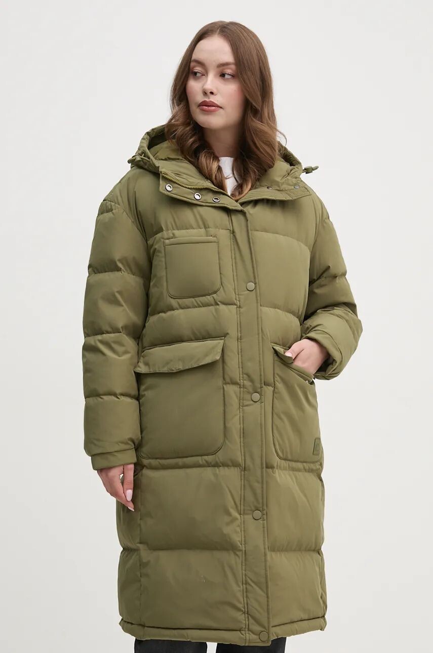 

Пуховик United Colors of Benetton, зеленый