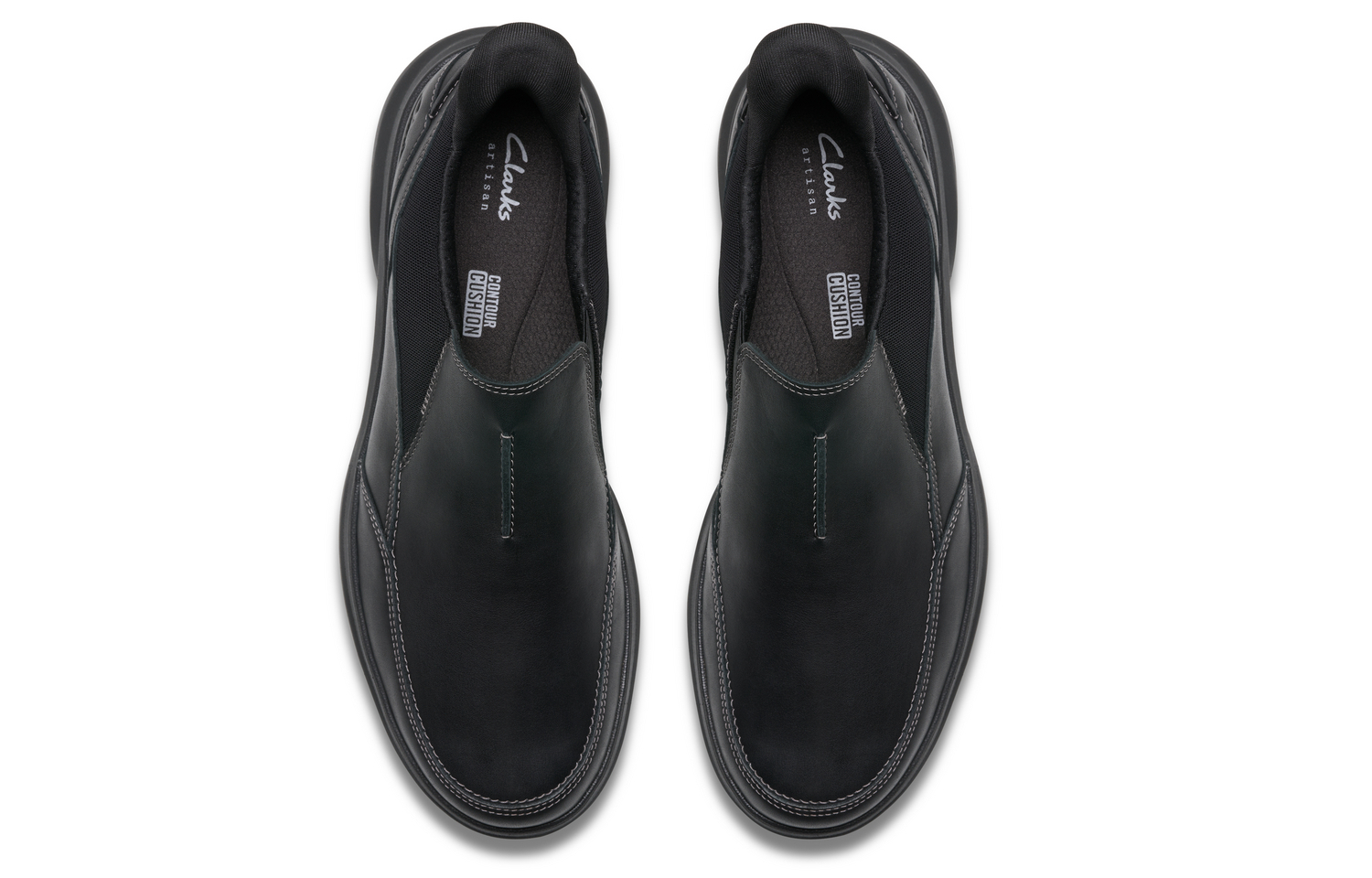 Clarks Мужские повседневные туфли черные, цвет Black 261844118 — фото 3