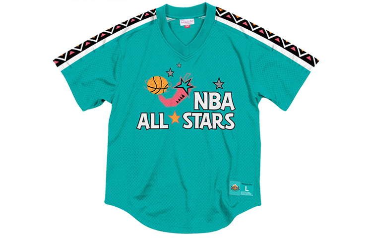 

Mitchell Ness Футболка мужская голубые