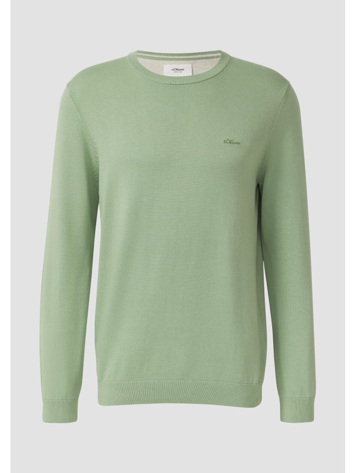 

s.Oliver Вязаный свитер цвета 7253_шалфейно-зеленый