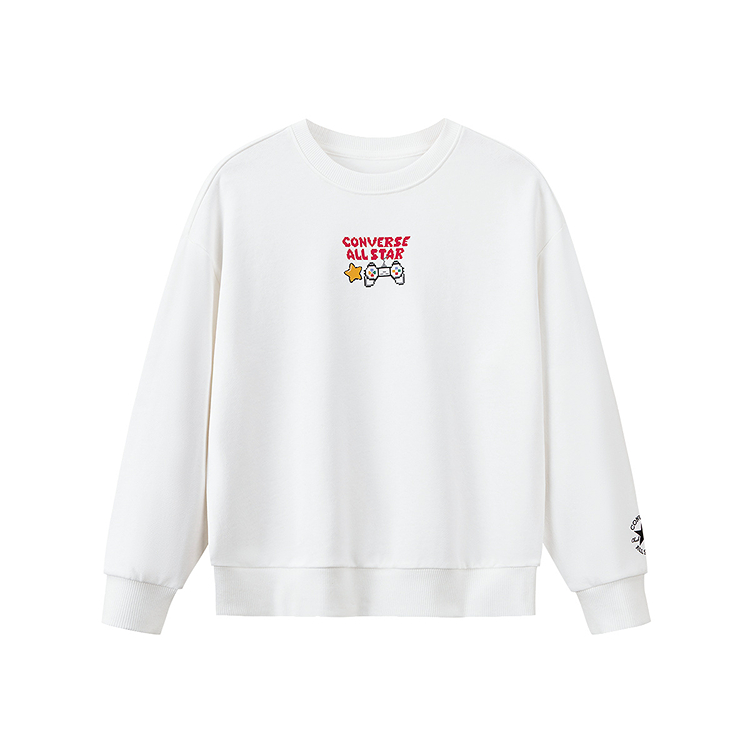 

Толстовка с капюшоном детская Converse, белый
