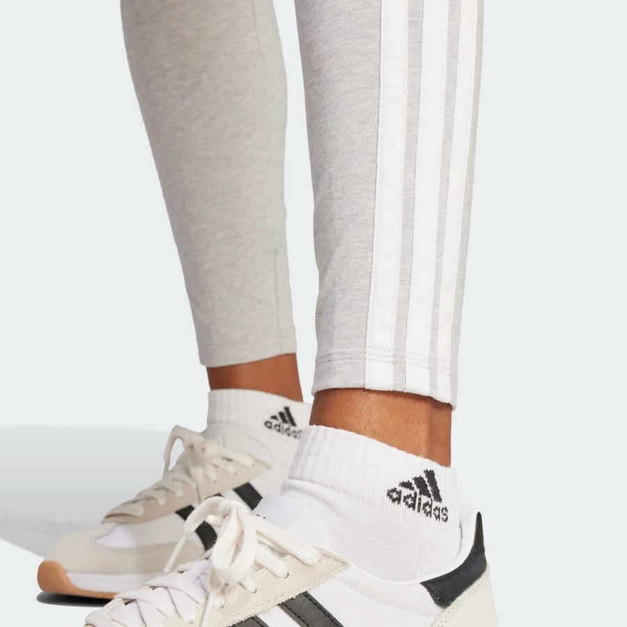 Леггинсы ADIDAS SPORTSWEAR Skinny Workout Pants Essentials, пятнистый серый — фото 3