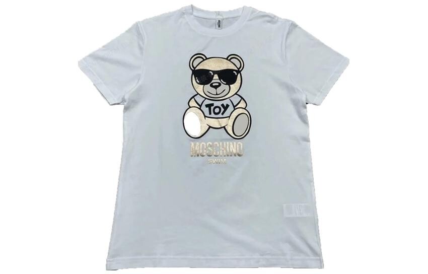 

MOSCHINO Футболка унисекс, Белый
