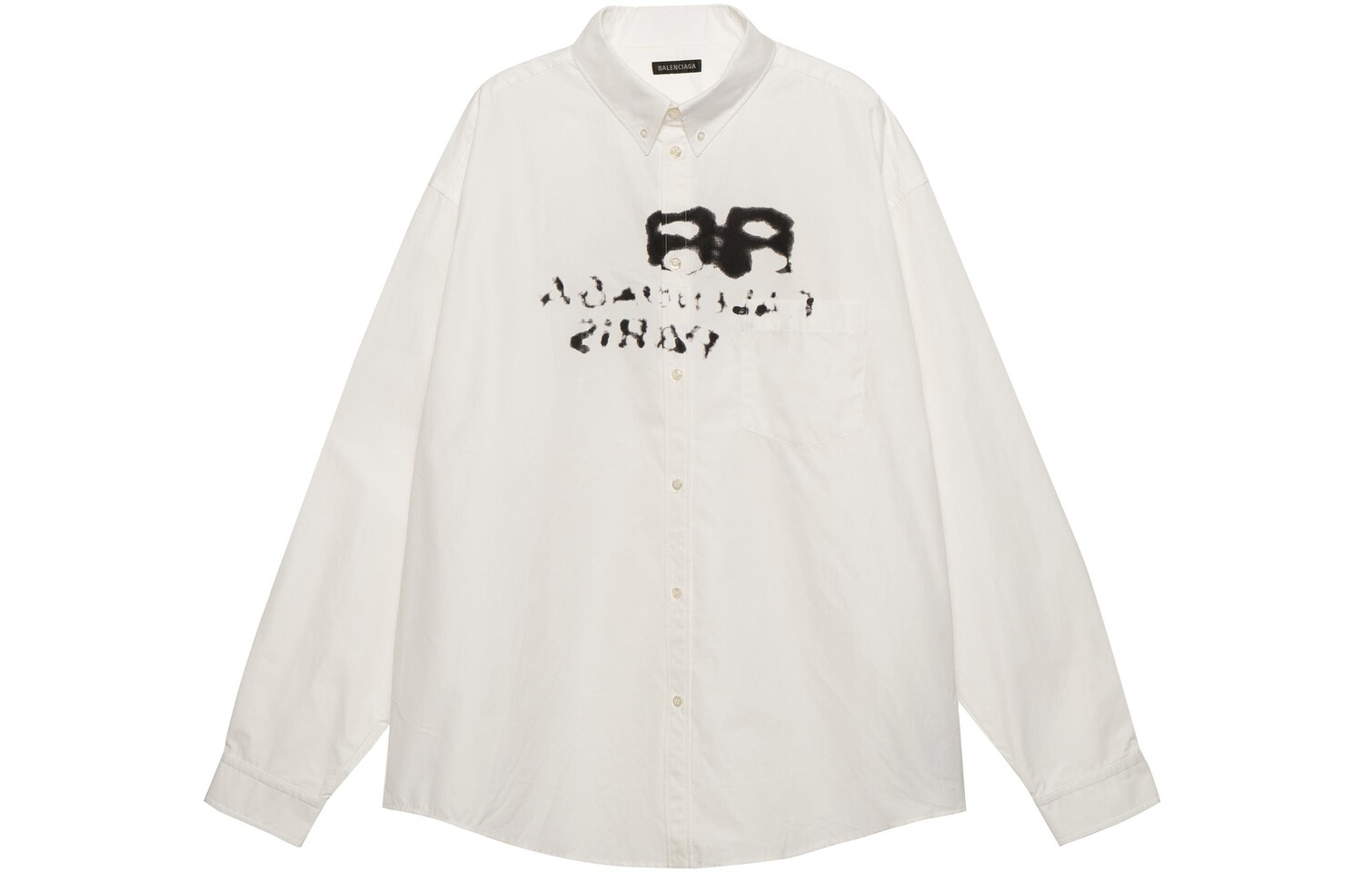 

Рубашка мужская белая Balenciaga, белый