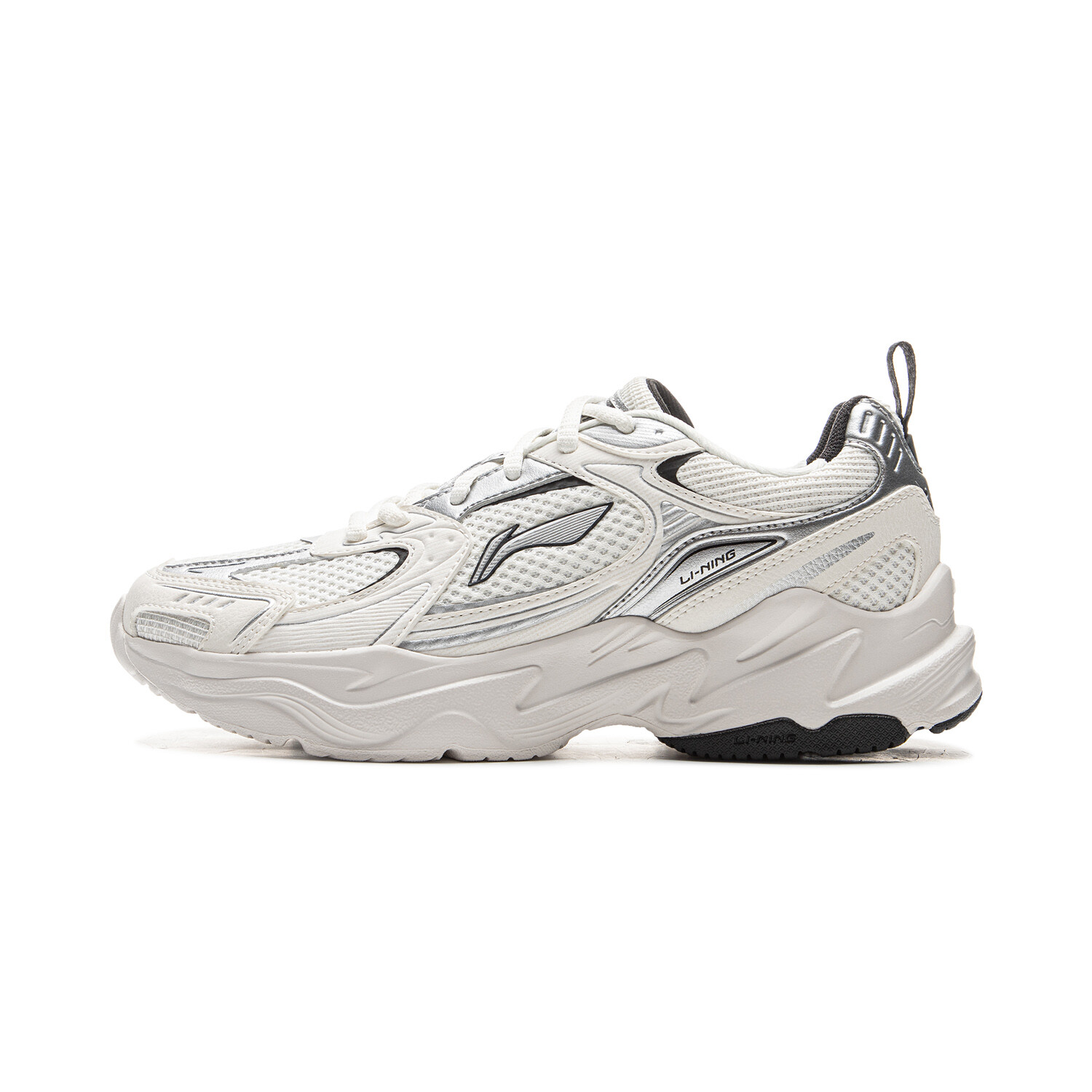 

Кроссовки LINING Meteor 2K Lifestyle Shoes Women's Low-top White/Silver, белый/серебряный