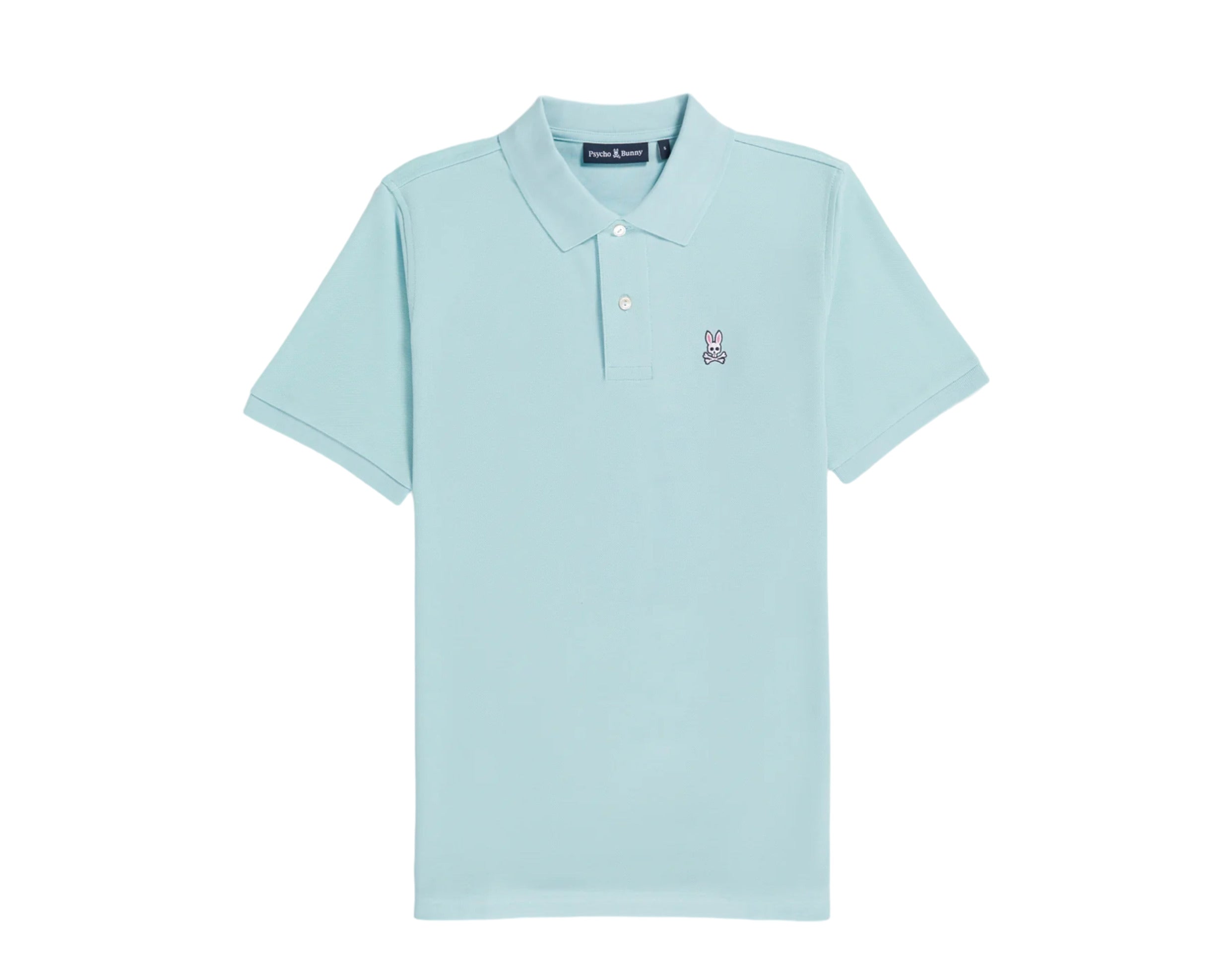 

Мужское классическое поло Psycho Bunny Seafoam B6K001Y1PC-SEF, синий
