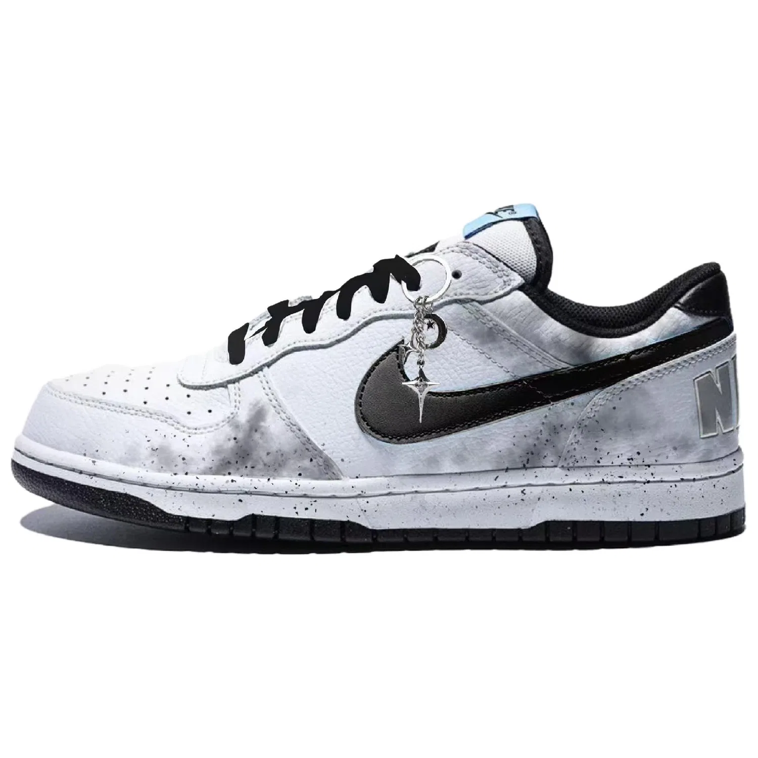 Кроссовки Nike Big Low топ серые