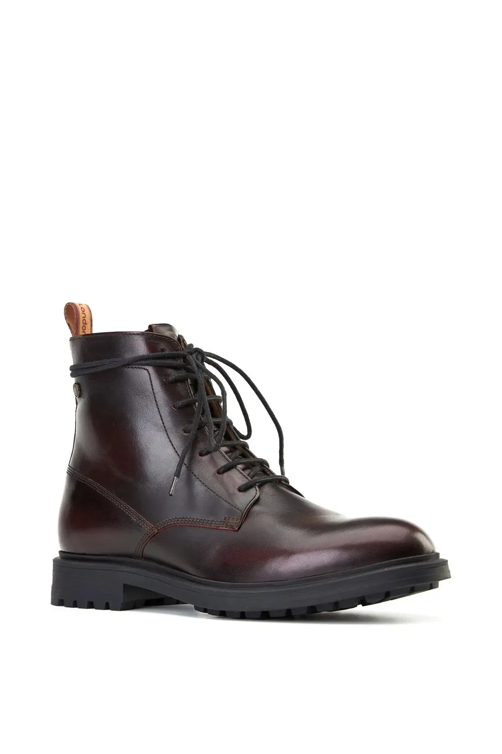 Ботинки Base London Brunel 7 Eyelet Boot, винный