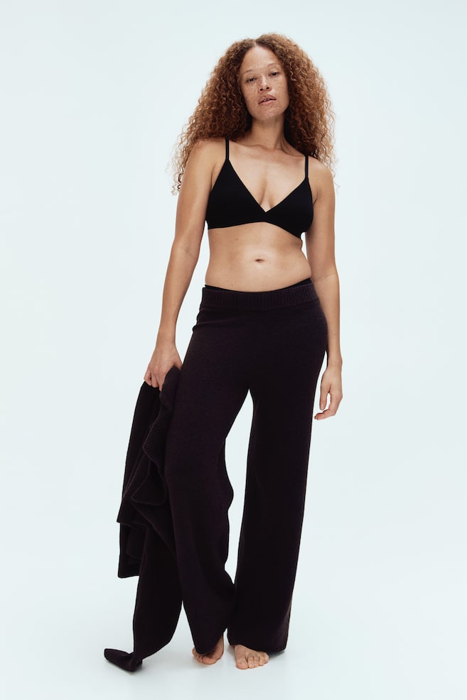 

2 упаковки мягких хлопковых бюстгальтеров H&M, черный