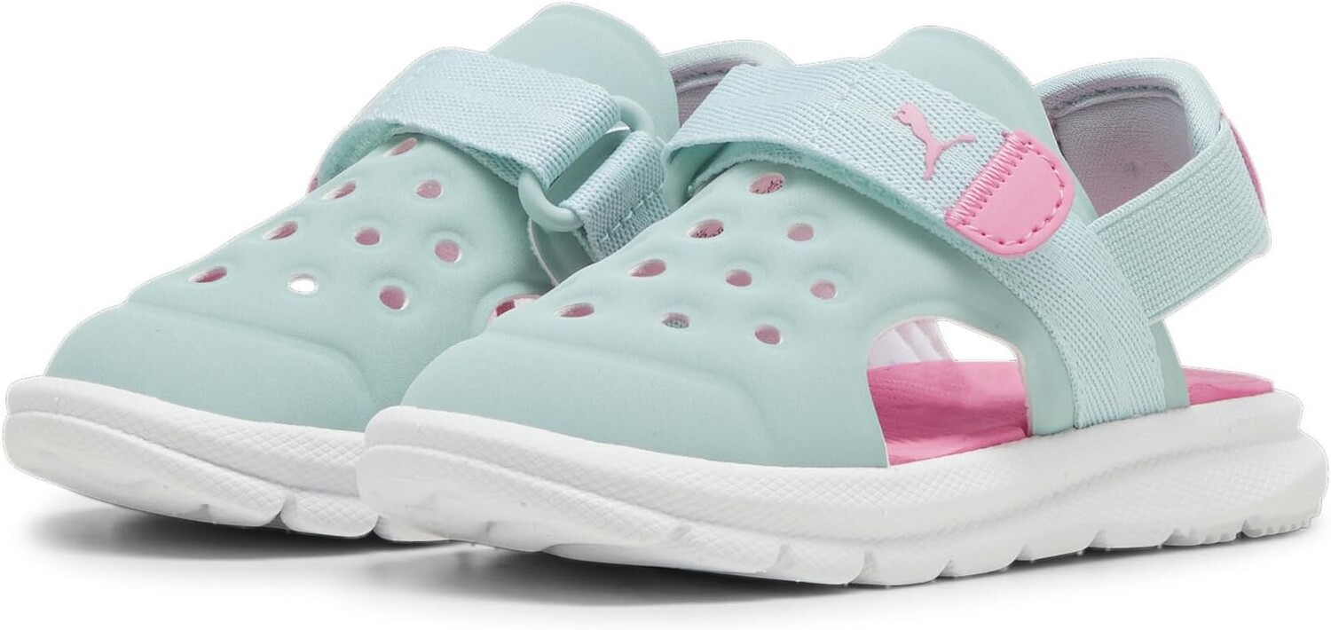

Сандалии Puma Evolve Sandal Alternate Closure, цвет Turquoise Surf/Fast Pink/Puma White