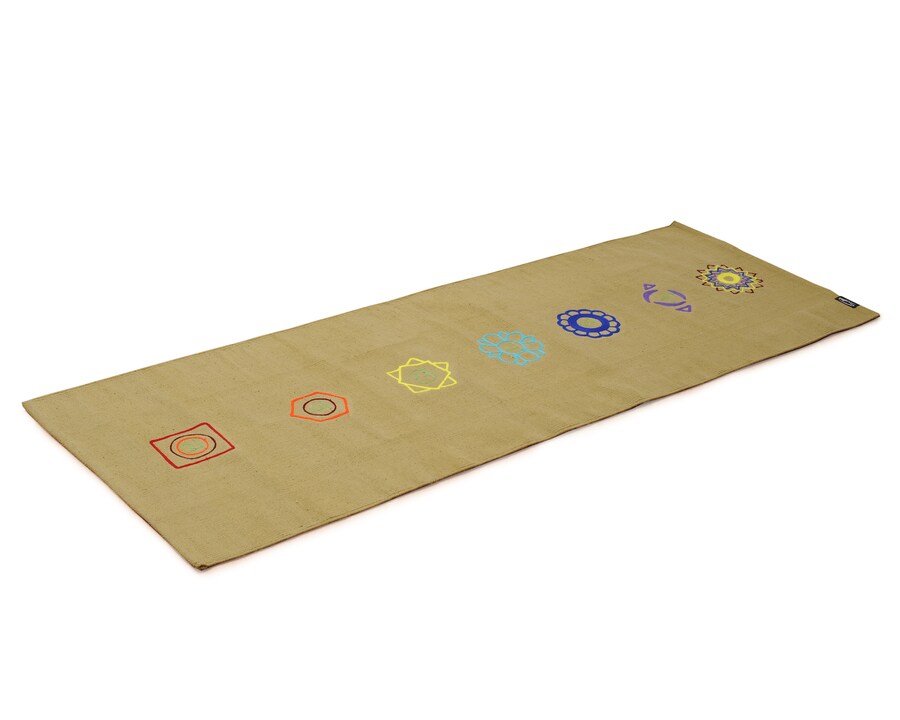 

Коврик для фитнеса Yogishop Mat Chakra, оливковый