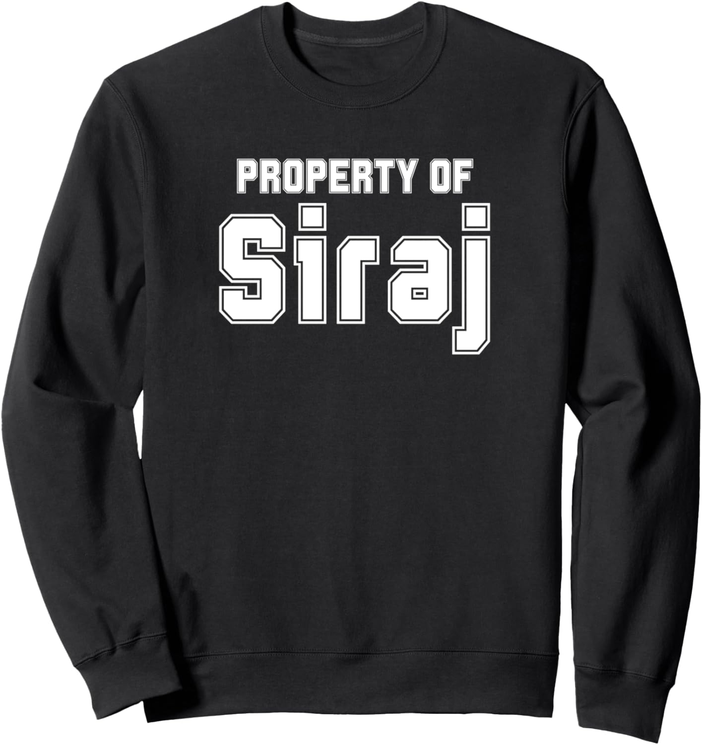 

Забавная толстовка с мусульманским именем и азиатскими надписями Funny Asian Name Gifts Property Of Co., черный