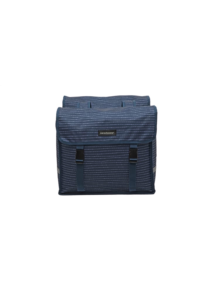 

New Looxs Двойная боковая сумка Fiori Double Nomi синего цвета