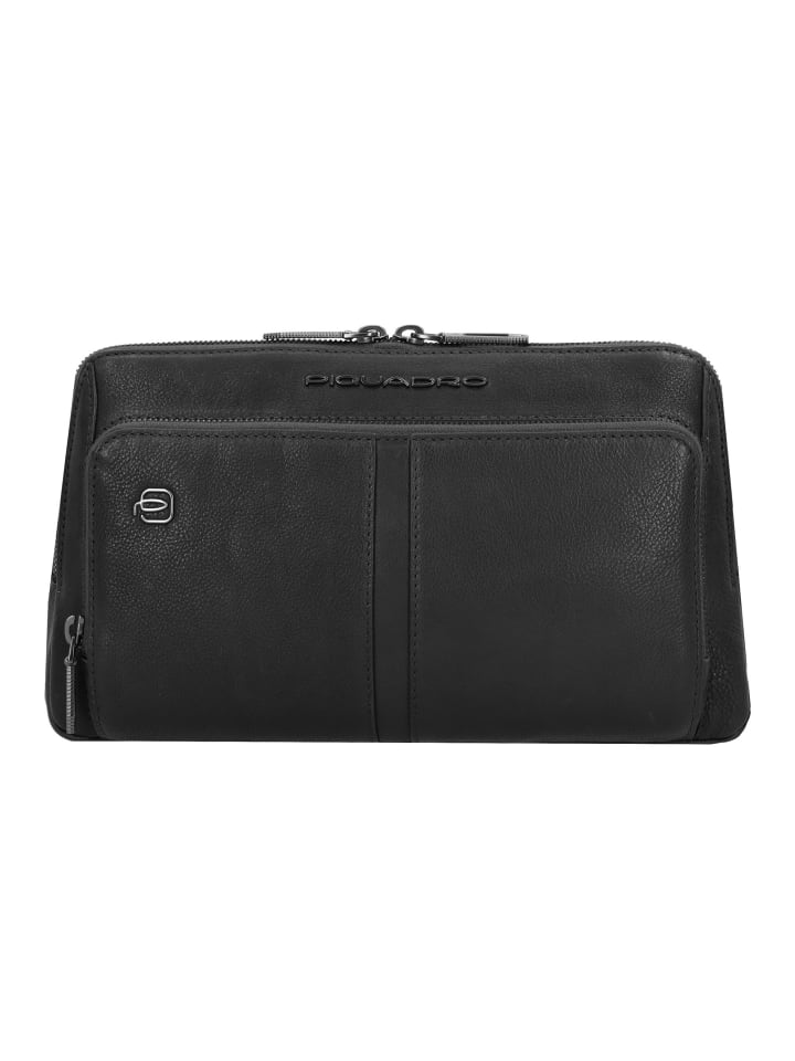 

Наплечная сумка Piquadro Wollem Gürteltasche RFID Schutz Leder 27 cm, черный