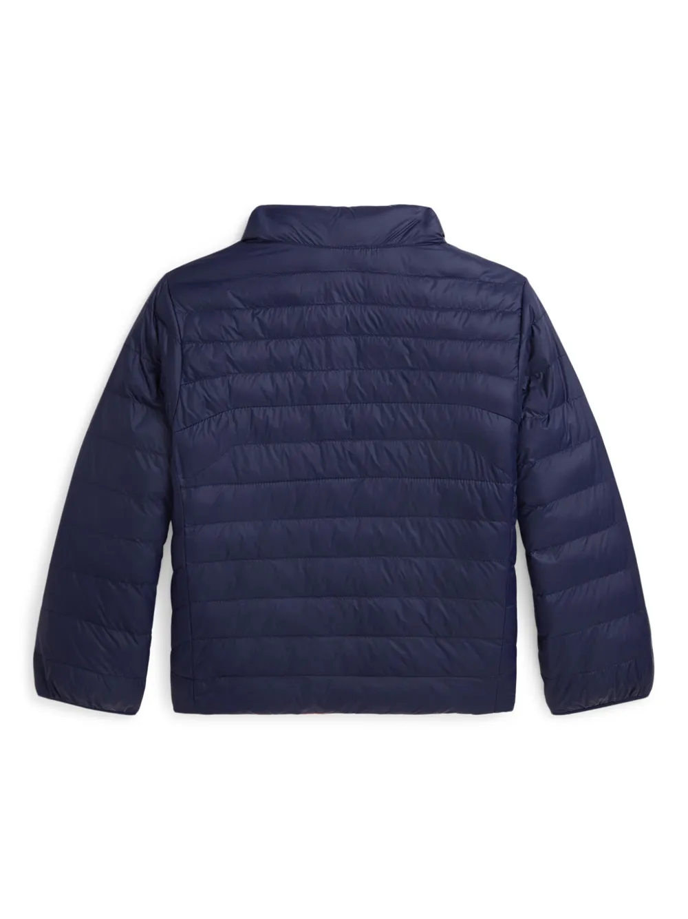 Двусторонний бомбер Polo Pony POLO RALPH LAUREN KIDS, синий — фото 3