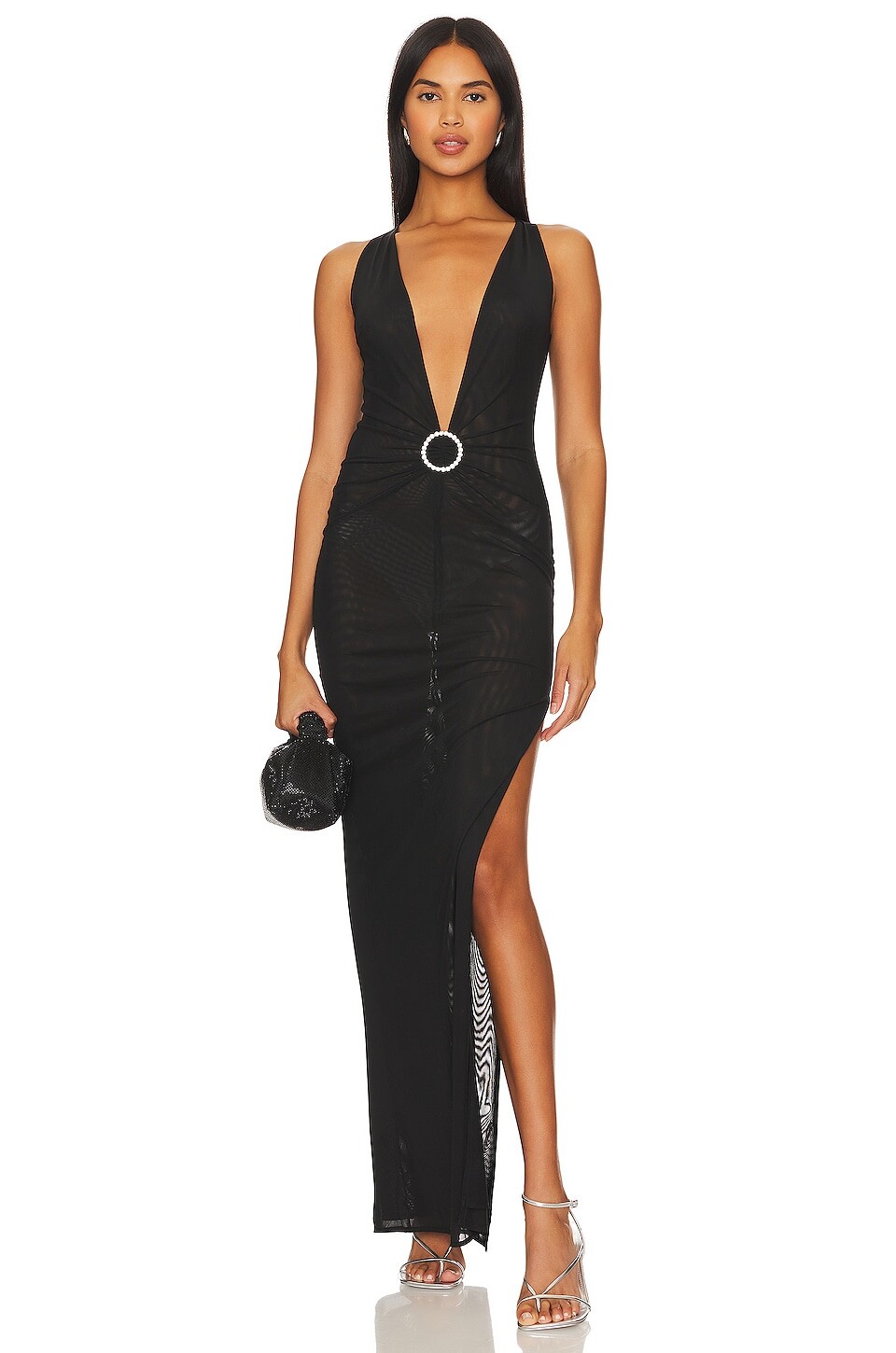 

Платье Khanums X Revolve Kuron Gown, черный