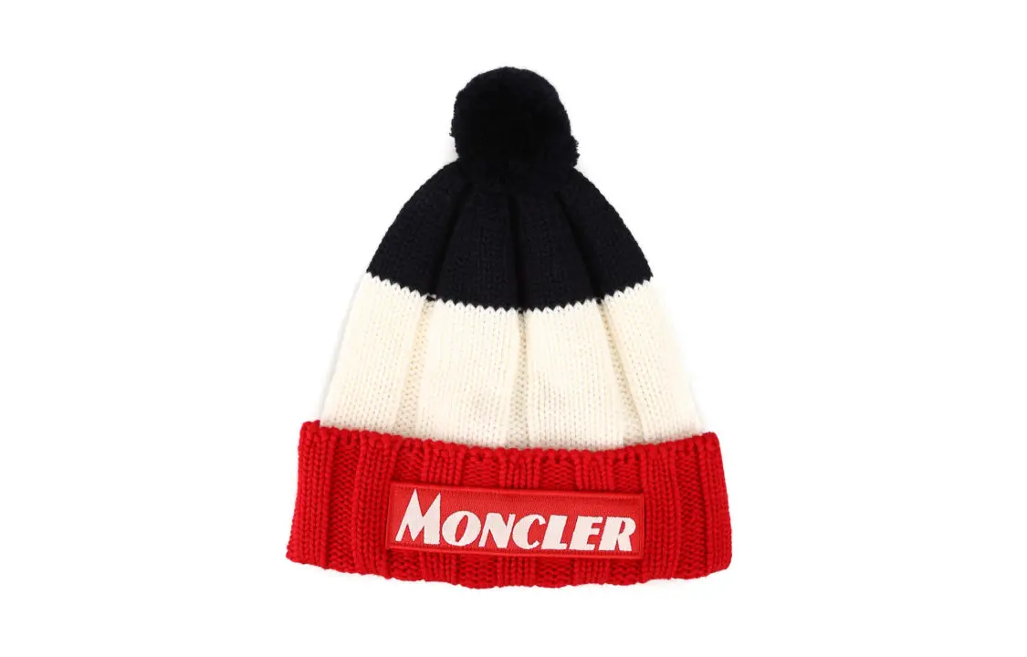 

Шапка-бини из верджинской шерсти мужская разноцветная Moncler