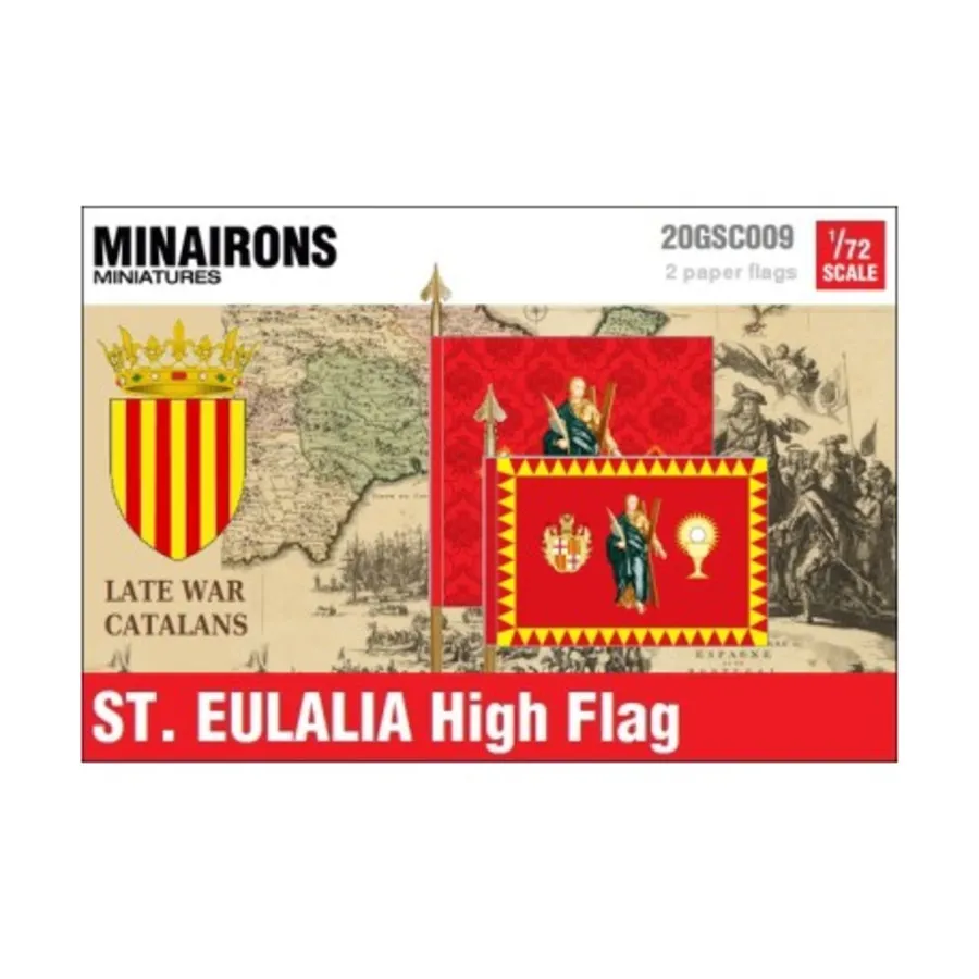 

Высокий флаг Святой Евлалии, War of Spanish Succession - Decals & Flags (1:72)