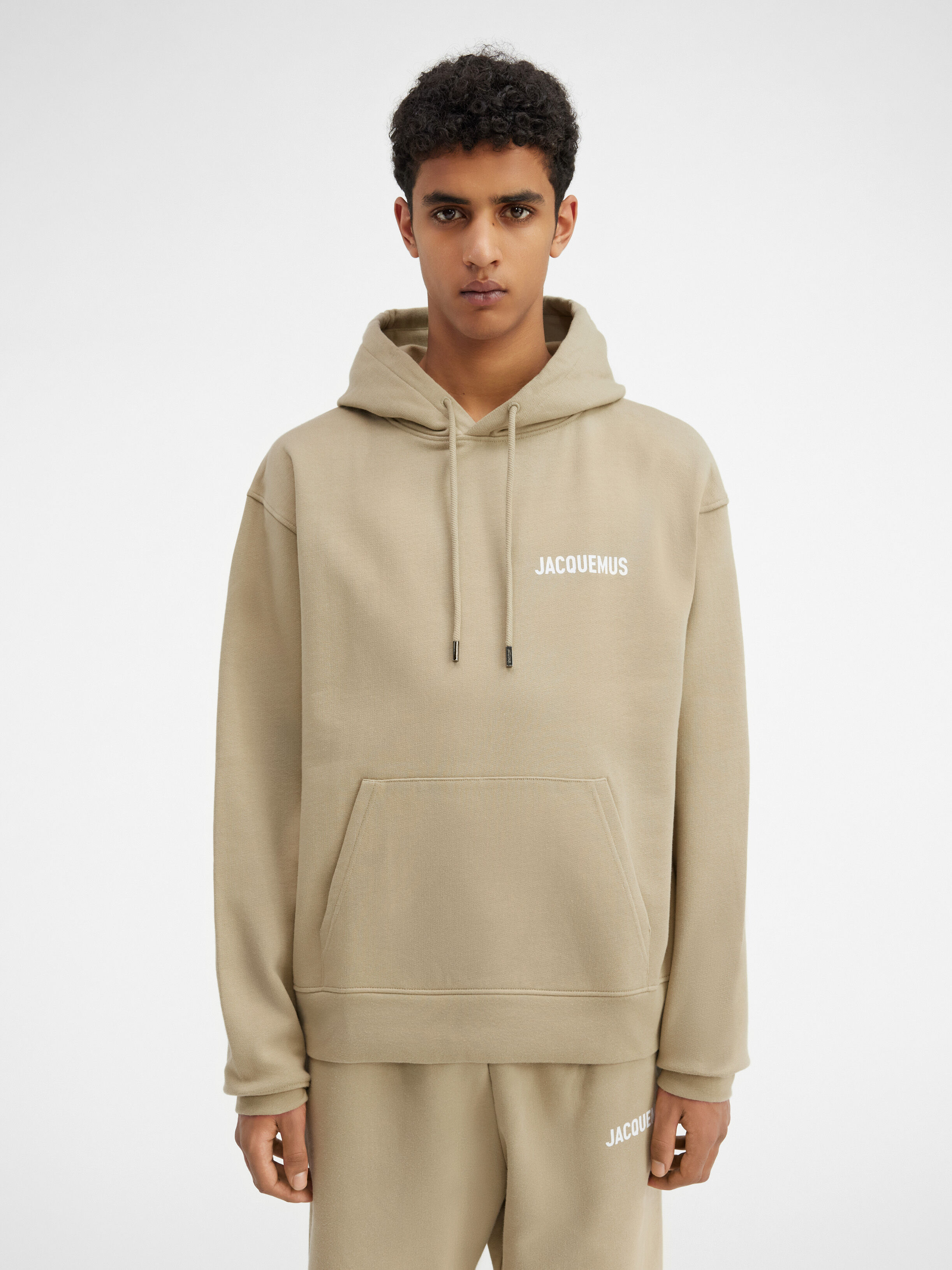 

Толстовка с капюшоном JACQUEMUS The Jacquemus sweatshirt, цвет Light Khaki
