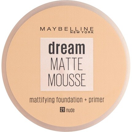 

Maybelline Dream Matte Mousse 021 Нюд 18мл Maybelline New York