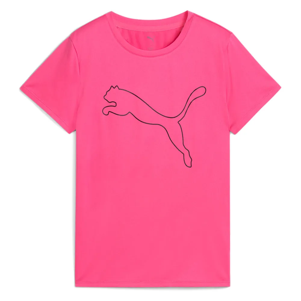 

Футболка с коротким рукавом спортивная Puma Tad Essential Logo, розовый