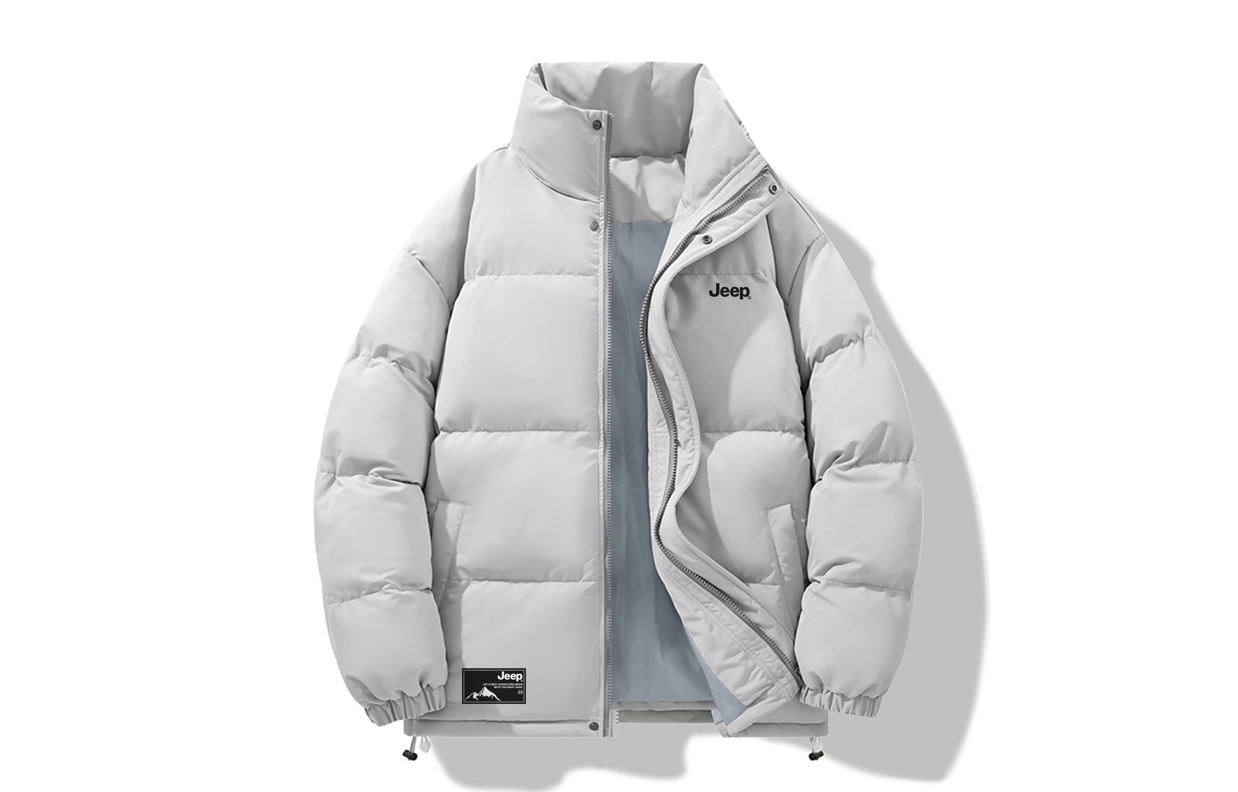 

Jeep Пуховик Unisex, Light Gray