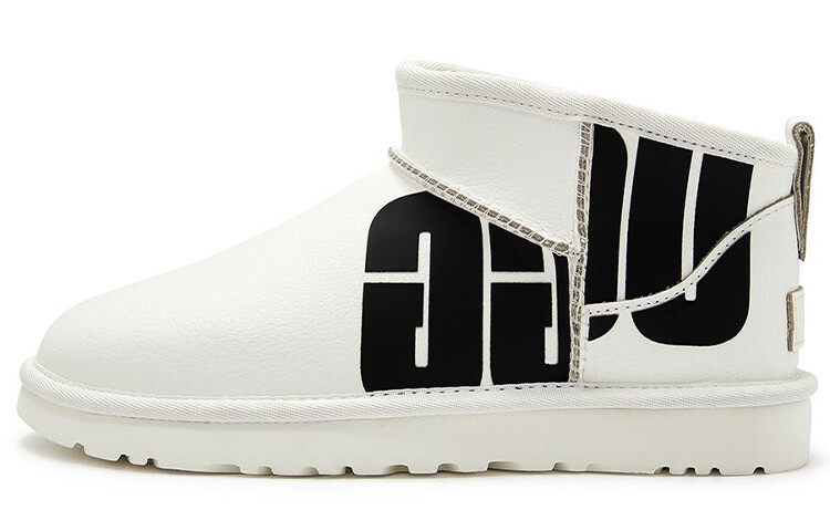 

Угги UGG Classic Ultra Mini Broken Logo 'White' Women's
