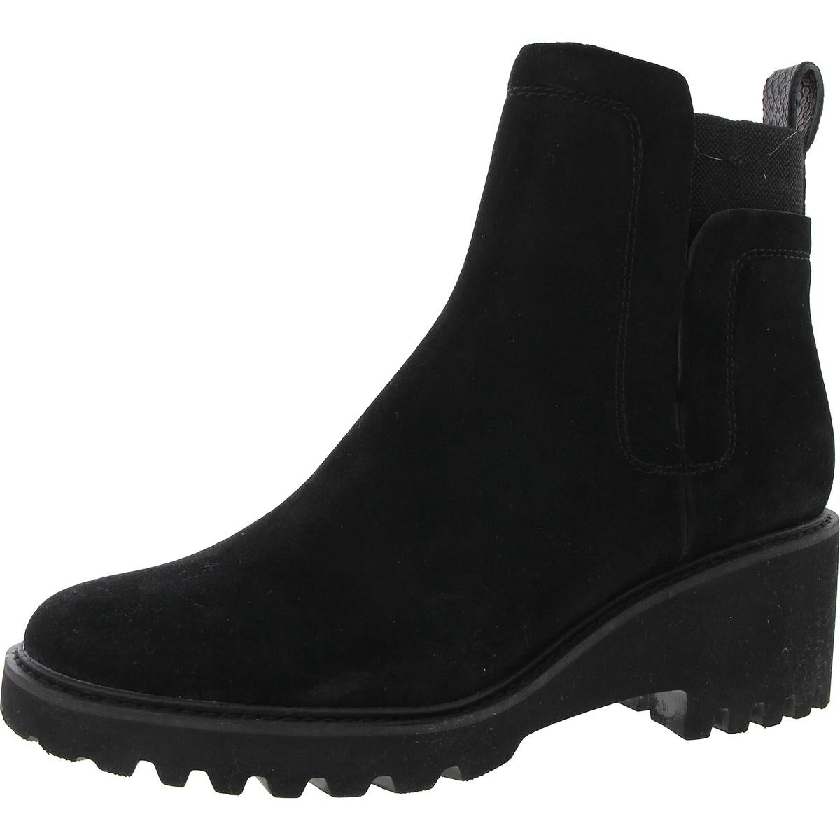 

Мужские водонепроницаемые кожаные ботинки челси HUEYH20 Dolce Vita, Onyx Suede H20
