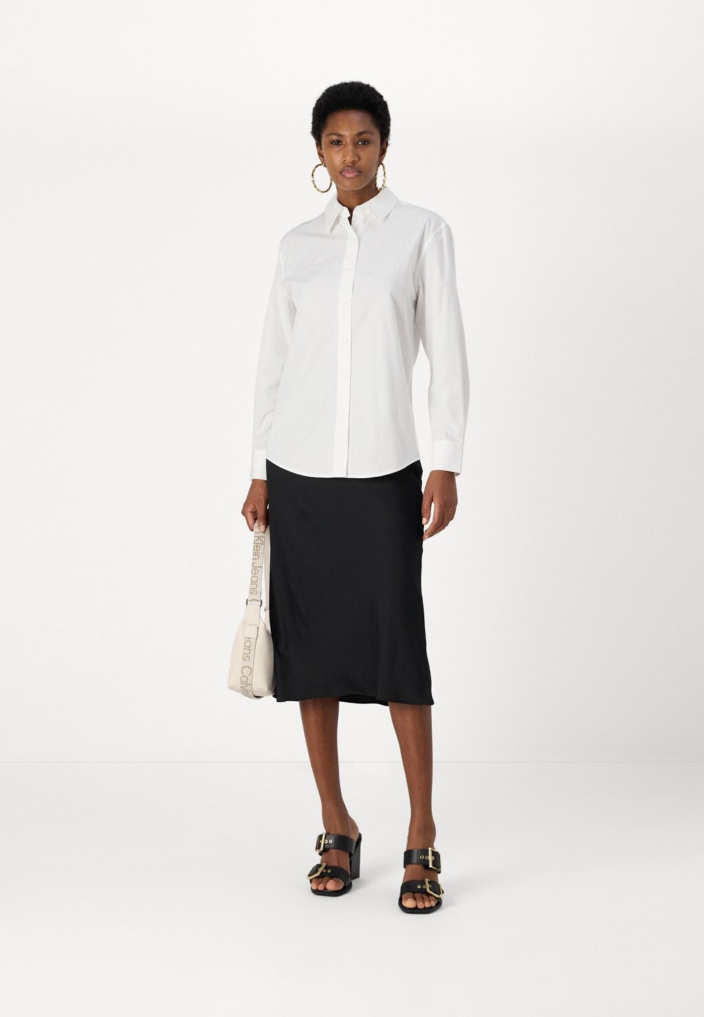 

Блузка на пуговицах SHIRT REGULAR FIT Calvin Klein, белый