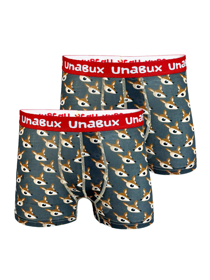 

Боксеры Unabux BLACK WHITE RABBIT, коричневый