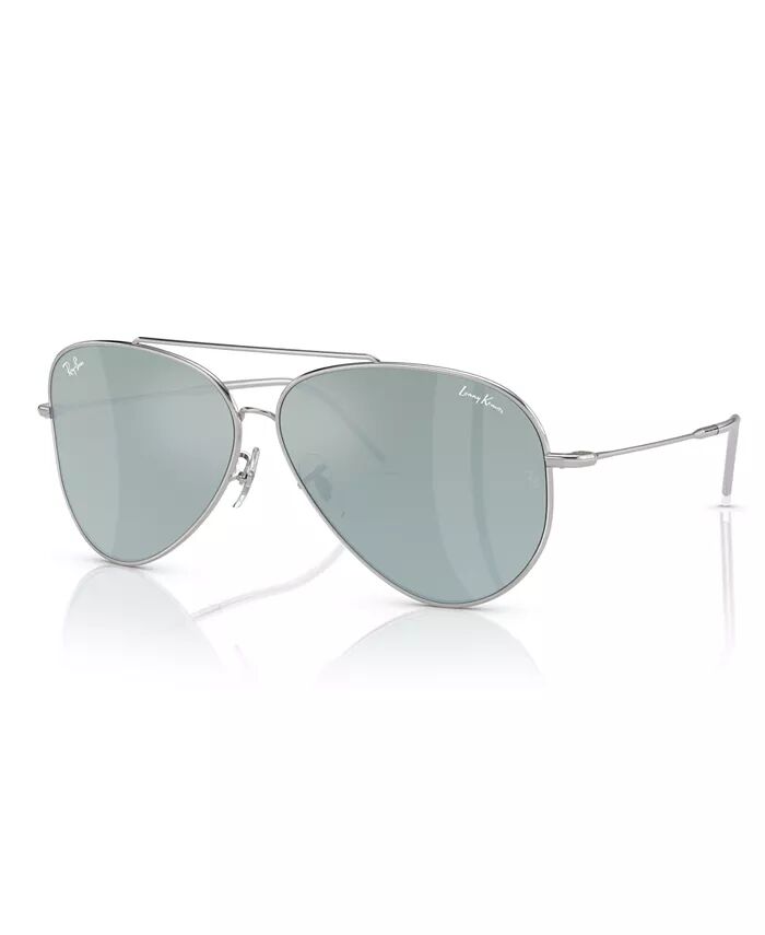 

Солнцезащитные очки унисекс Ray-Ban, серебряный