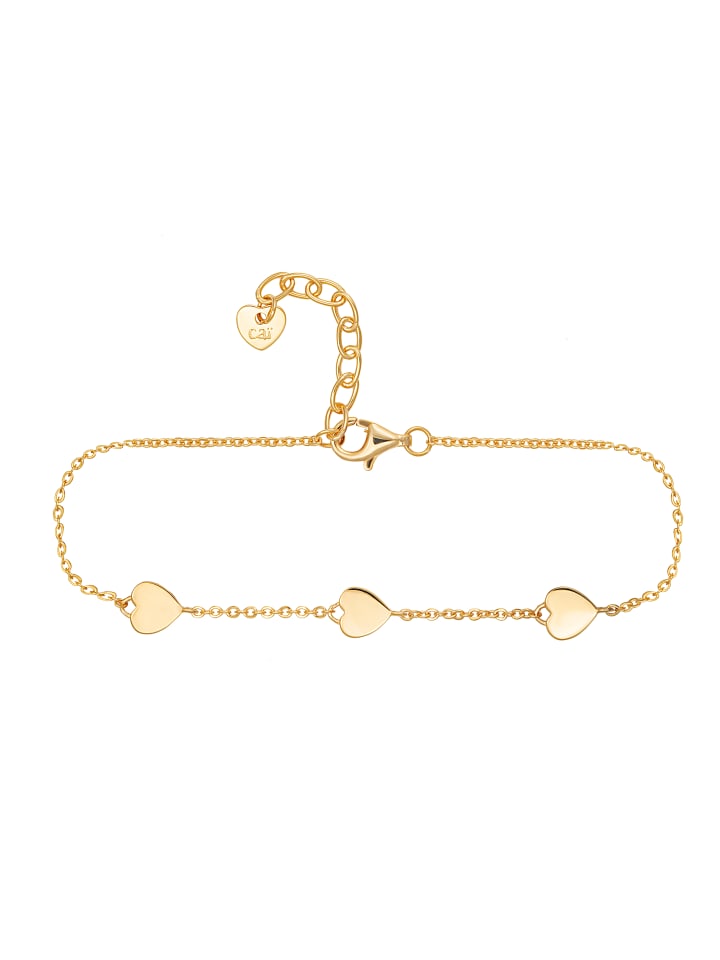 

Caï Браслет 925/- Sterling Silber in gelb