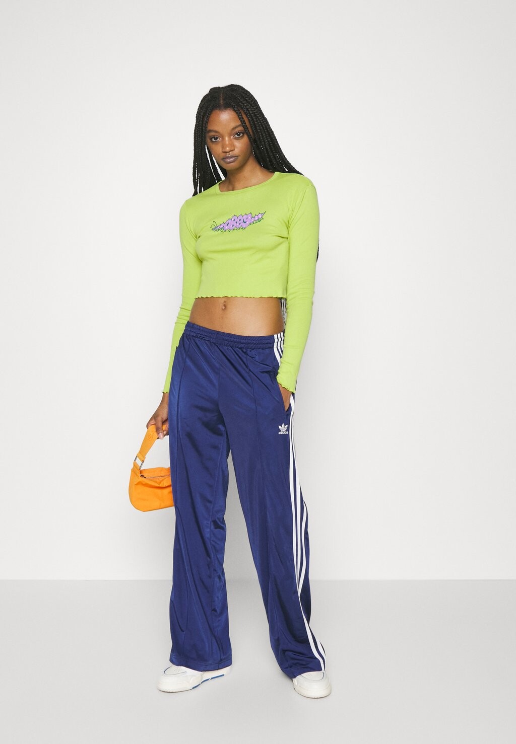 

Спортивные штаны Firebird Loose adidas Originals, темно-синие