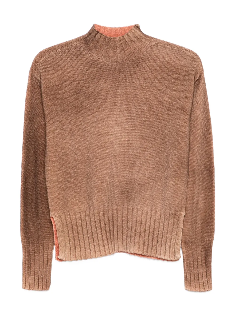 

Свитер с высоким воротником AROVESCIO, коричневый