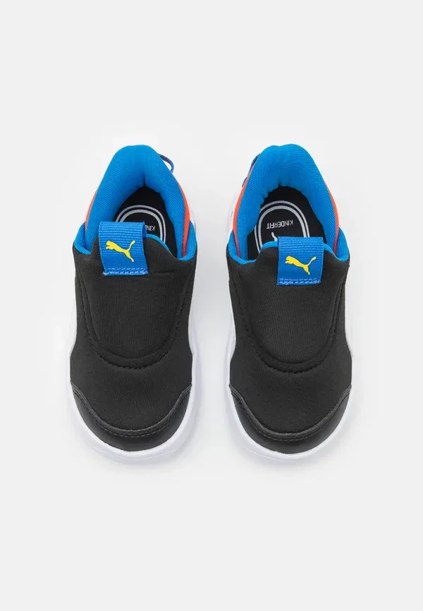 Кроссовки для бега по шоссе Courtflex v3 sliptech Puma, черный/белый/красный — фото 4